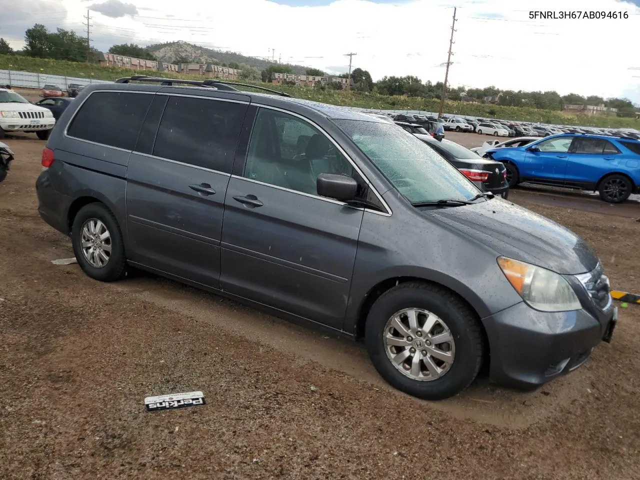 2010 Honda Odyssey Exl VIN: 5FNRL3H67AB094616 Lot: 68251754