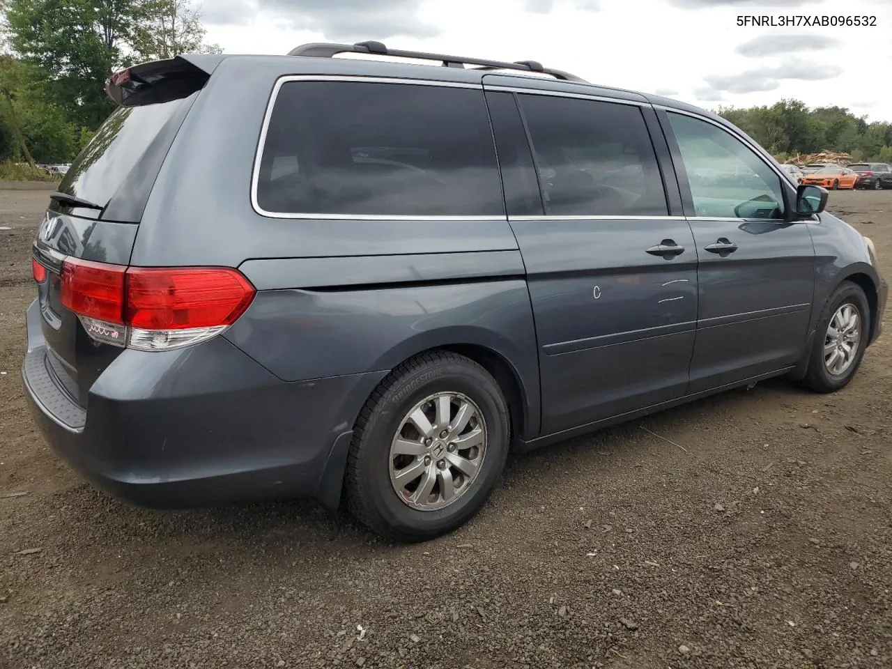 5FNRL3H7XAB096532 2010 Honda Odyssey Exl