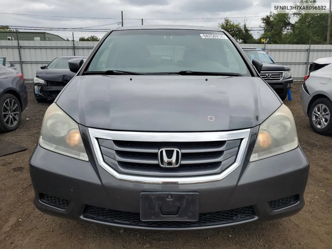 5FNRL3H7XAB096532 2010 Honda Odyssey Exl