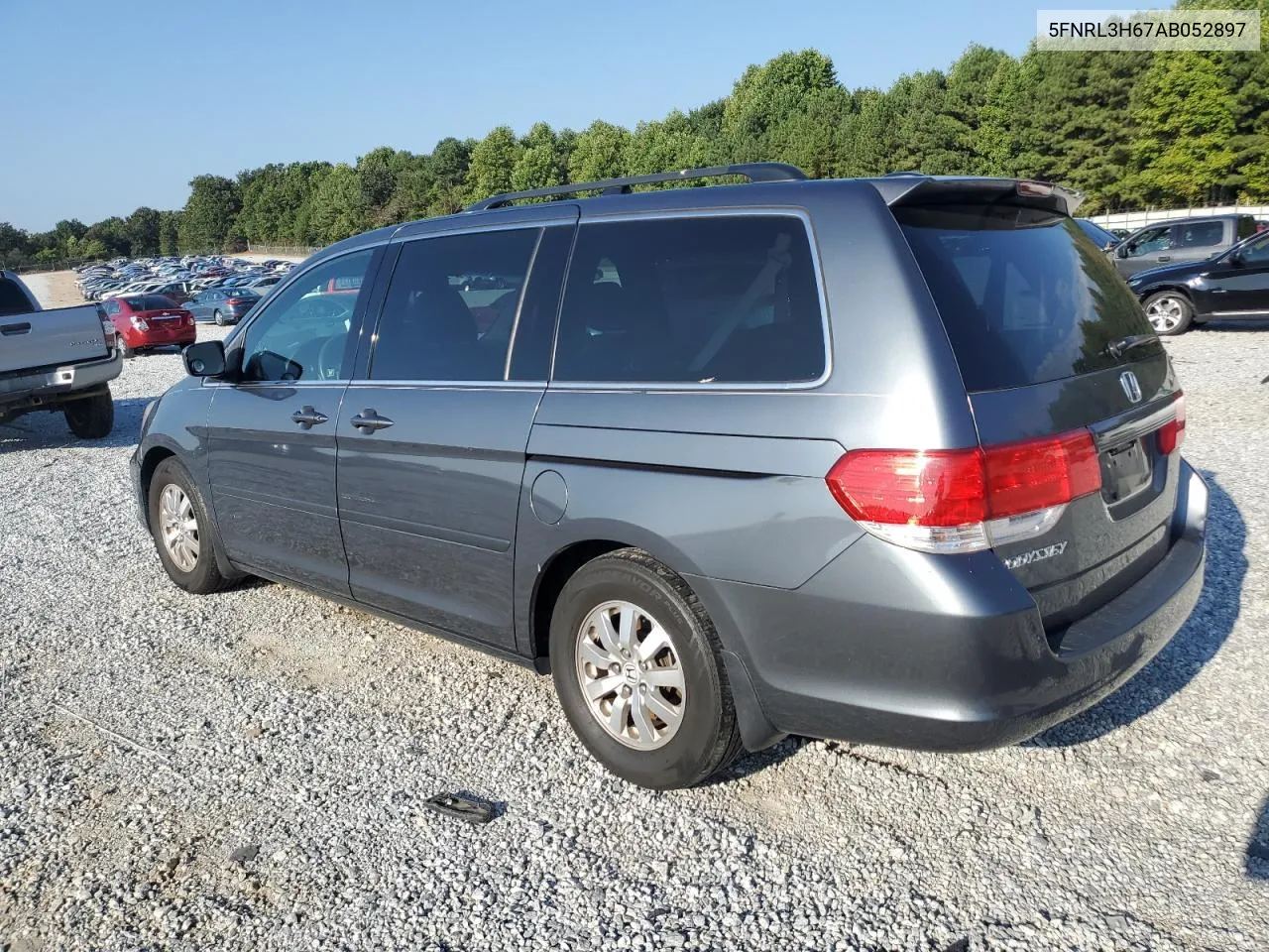 5FNRL3H67AB052897 2010 Honda Odyssey Exl