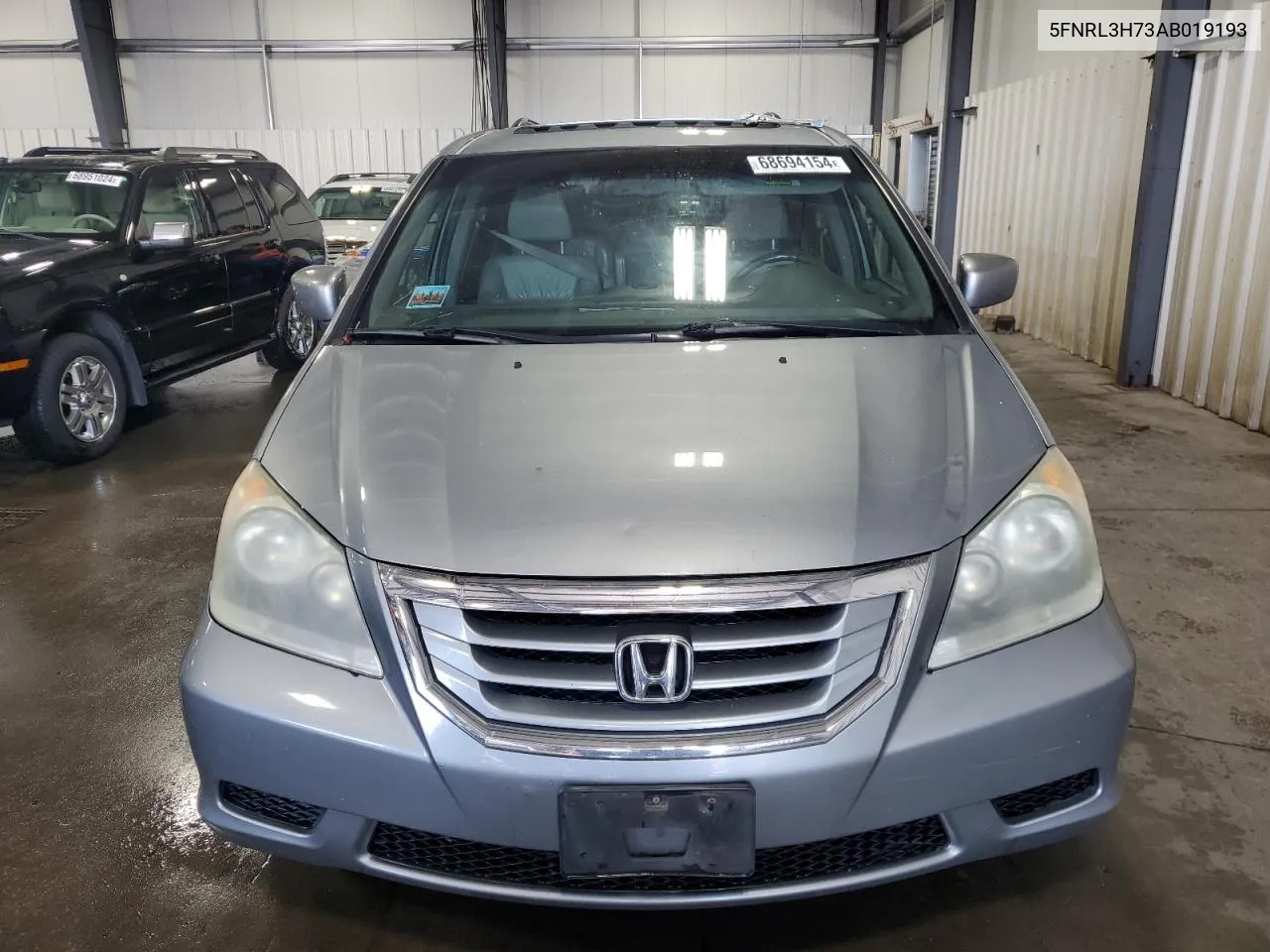 2010 Honda Odyssey Exl VIN: 5FNRL3H73AB019193 Lot: 68694154