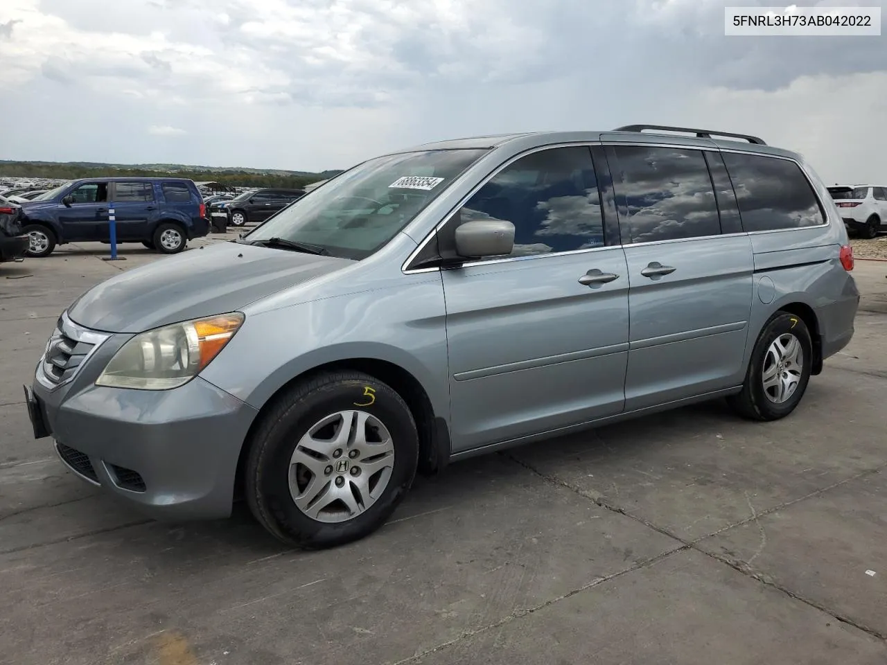 2010 Honda Odyssey Exl VIN: 5FNRL3H73AB042022 Lot: 68863354