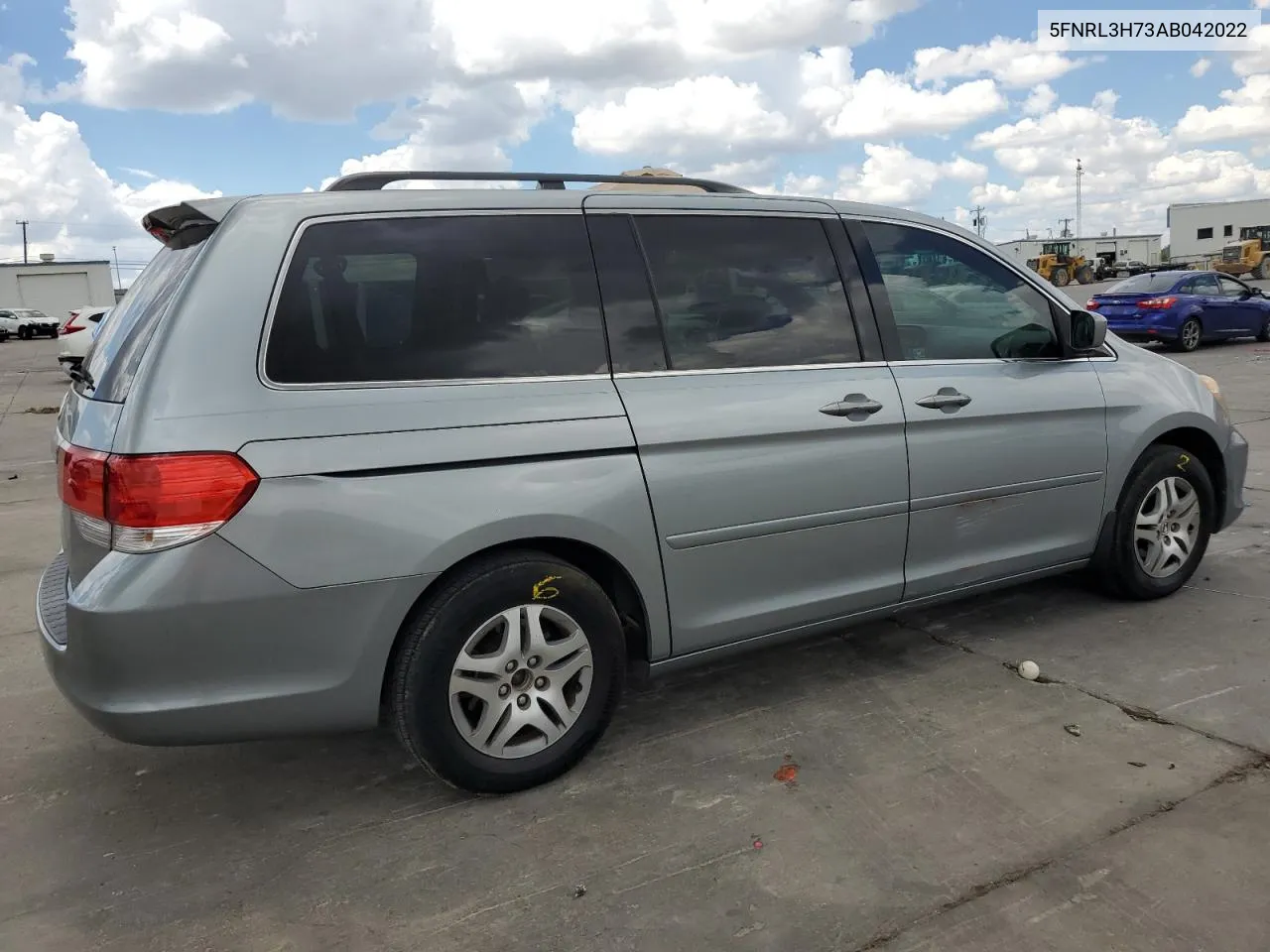 2010 Honda Odyssey Exl VIN: 5FNRL3H73AB042022 Lot: 68863354