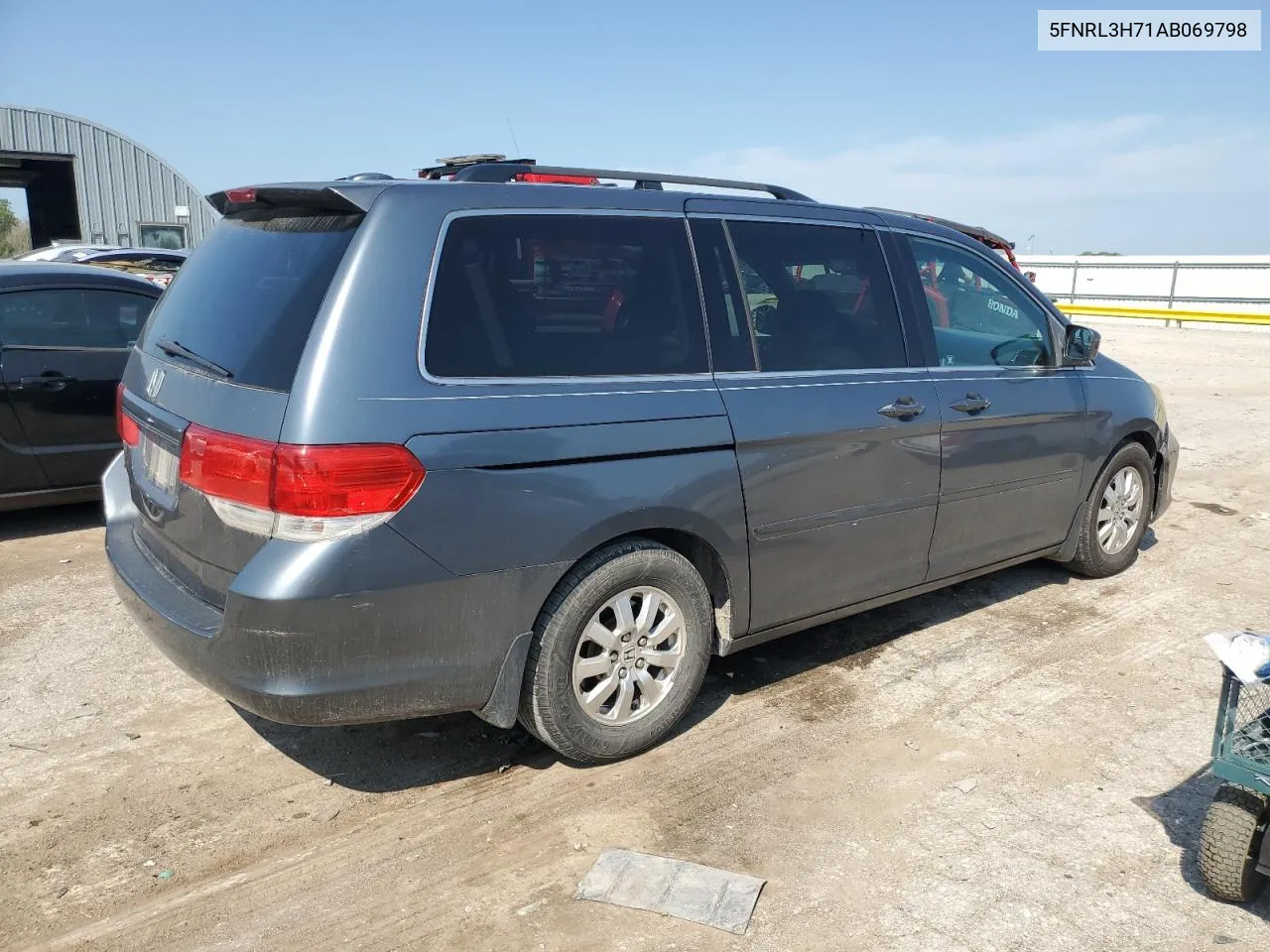 2010 Honda Odyssey Exl VIN: 5FNRL3H71AB069798 Lot: 69069754