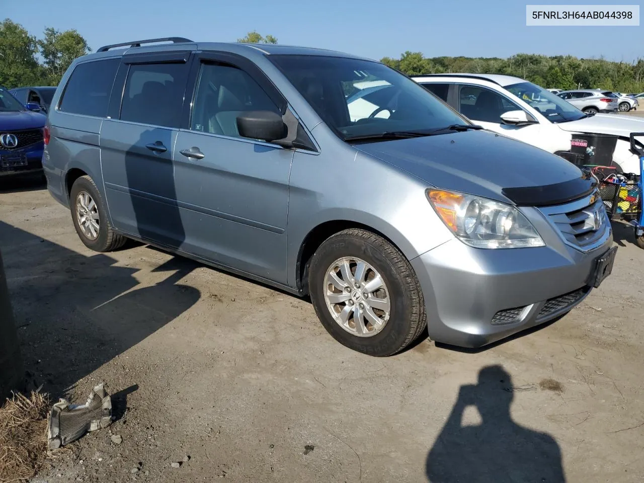 5FNRL3H64AB044398 2010 Honda Odyssey Exl