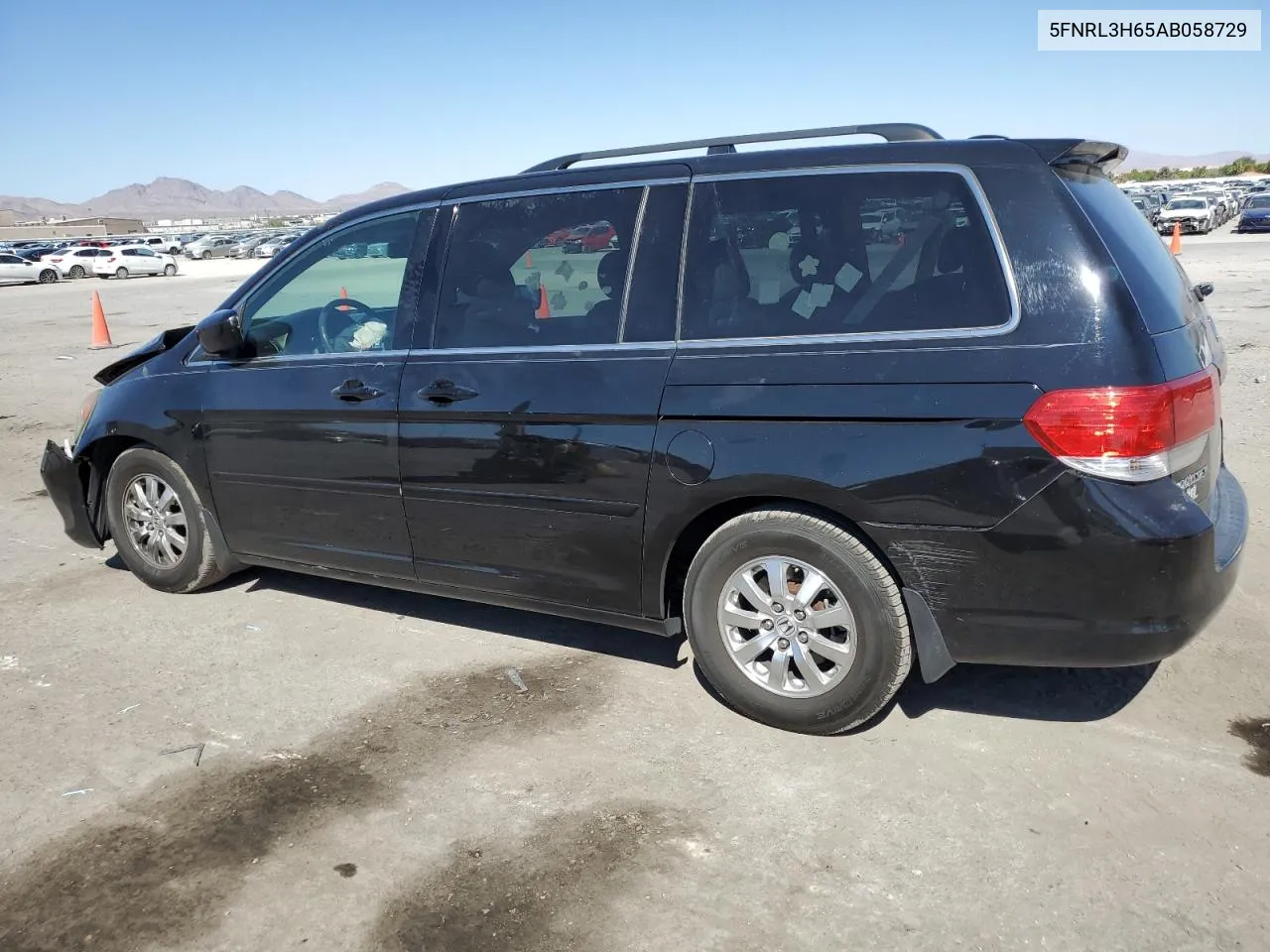 5FNRL3H65AB058729 2010 Honda Odyssey Exl