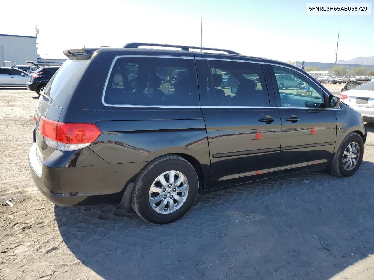 5FNRL3H65AB058729 2010 Honda Odyssey Exl