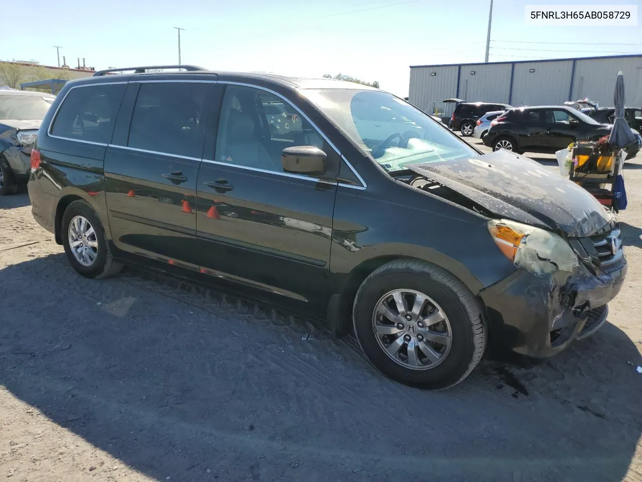 5FNRL3H65AB058729 2010 Honda Odyssey Exl