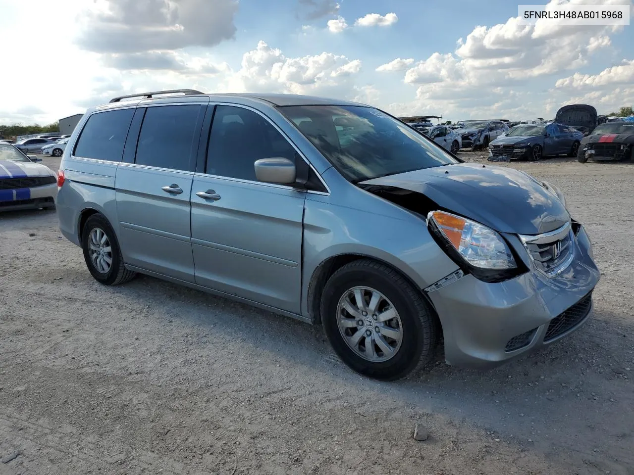 2010 Honda Odyssey Ex VIN: 5FNRL3H48AB015968 Lot: 69342834