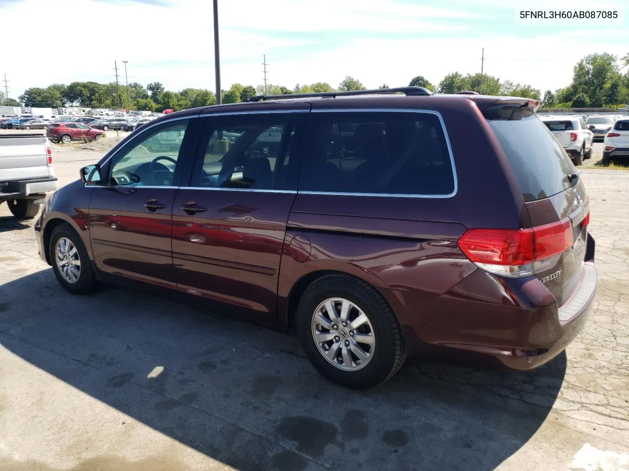 5FNRL3H60AB087085 2010 Honda Odyssey Exl