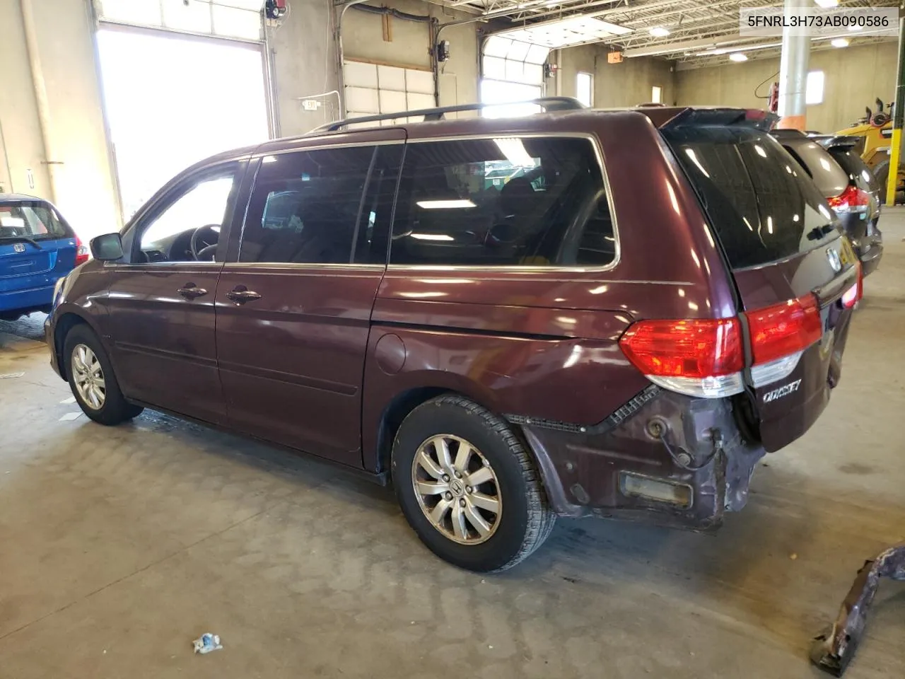 5FNRL3H73AB090586 2010 Honda Odyssey Exl