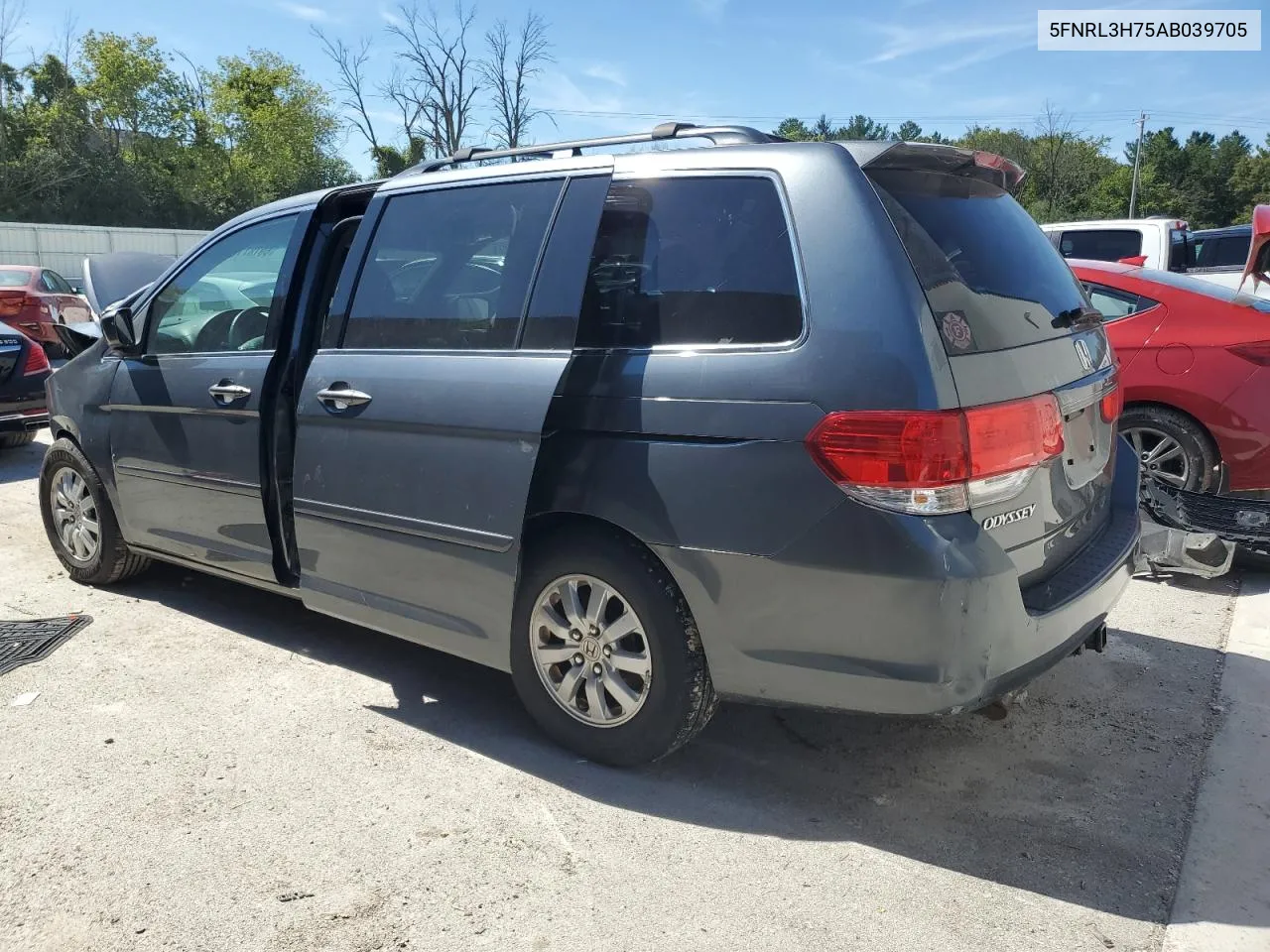 2010 Honda Odyssey Exl VIN: 5FNRL3H75AB039705 Lot: 69787184