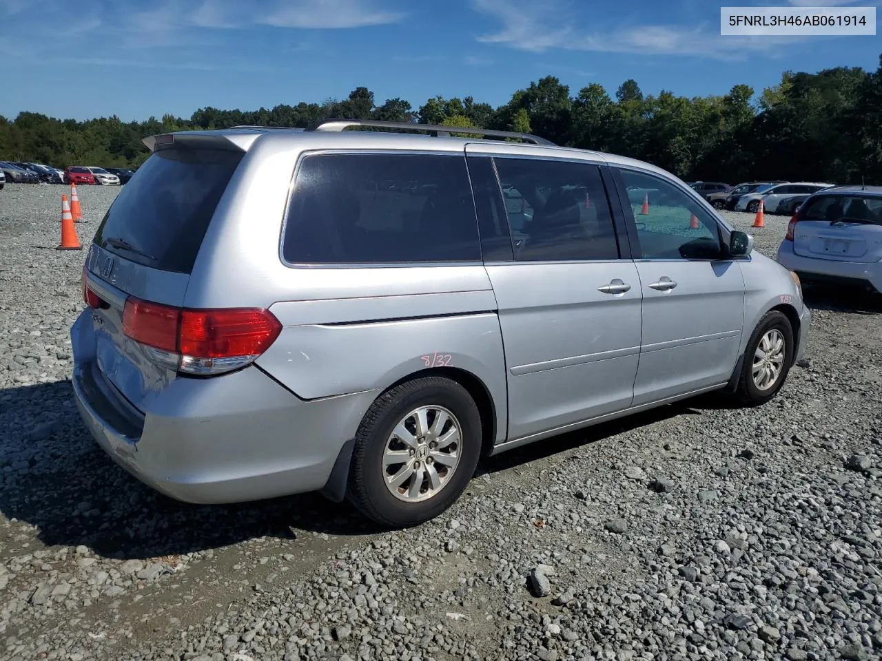 5FNRL3H46AB061914 2010 Honda Odyssey Ex