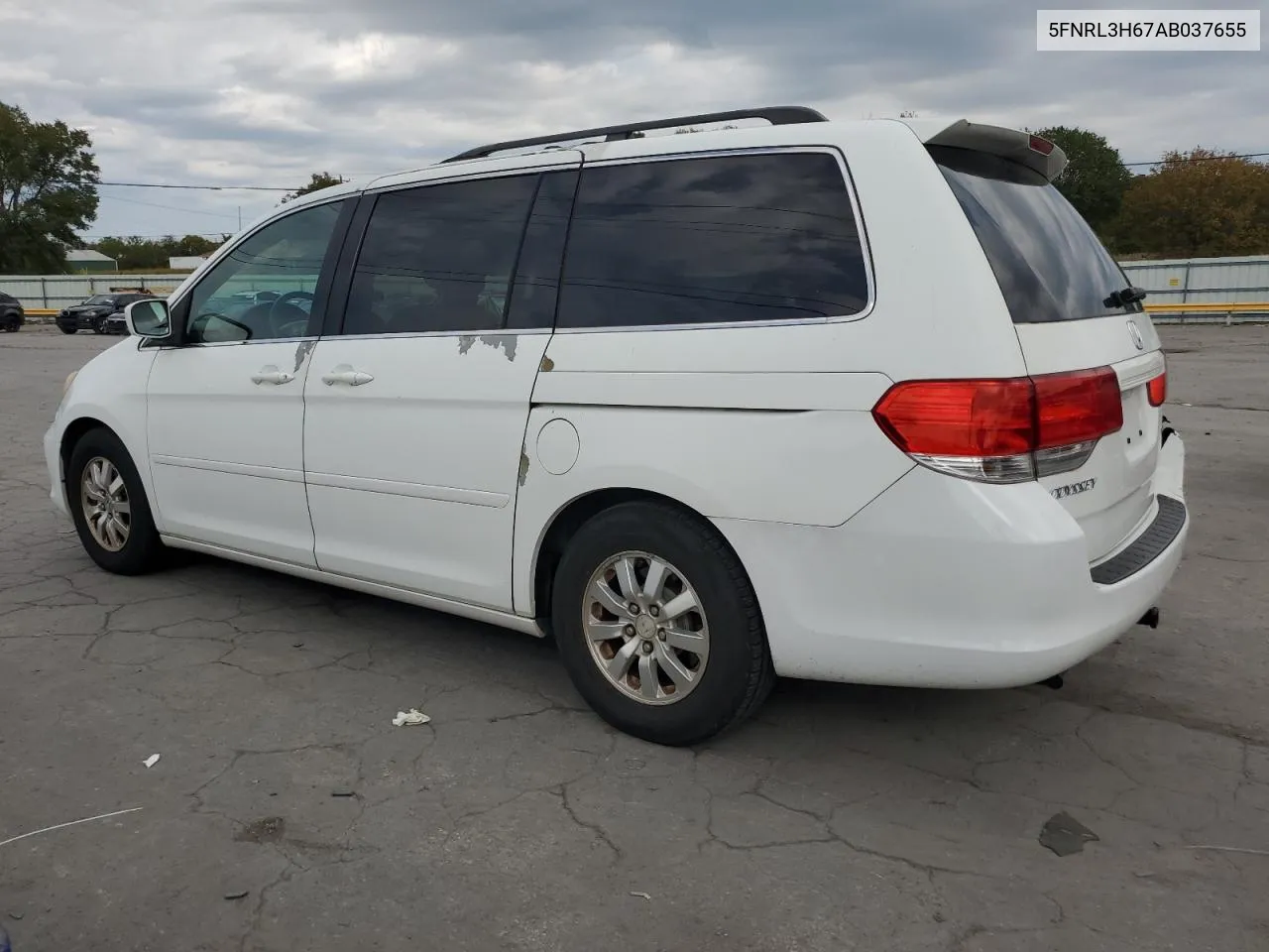 5FNRL3H67AB037655 2010 Honda Odyssey Exl