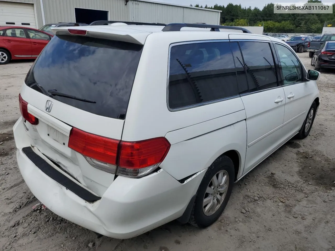 5FNRL3H6XAB111067 2010 Honda Odyssey Exl