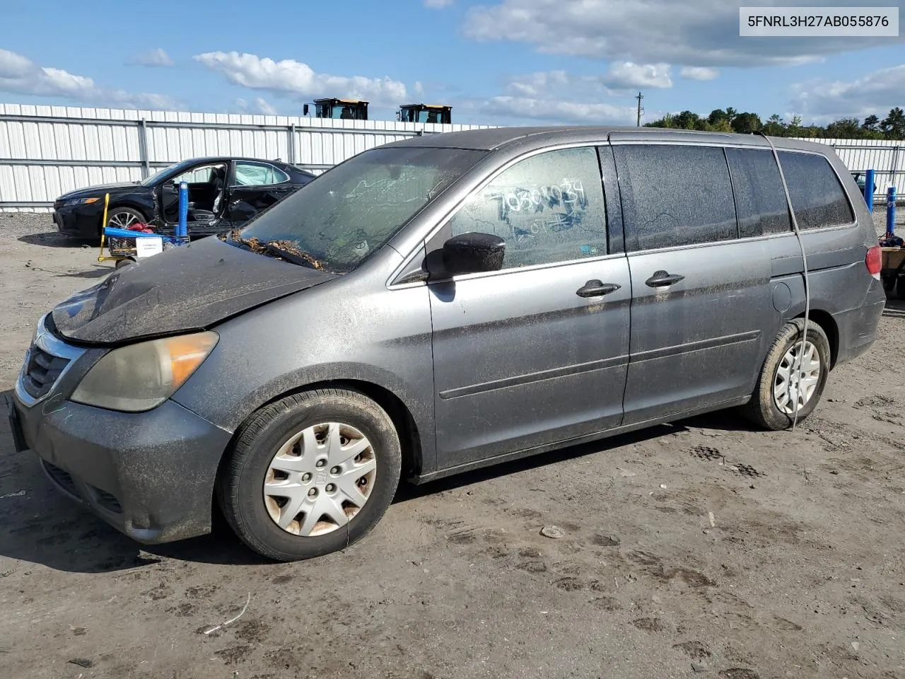 2010 Honda Odyssey Lx VIN: 5FNRL3H27AB055876 Lot: 70308034