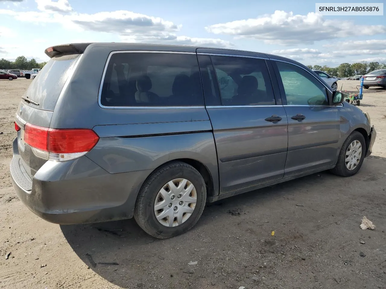 5FNRL3H27AB055876 2010 Honda Odyssey Lx