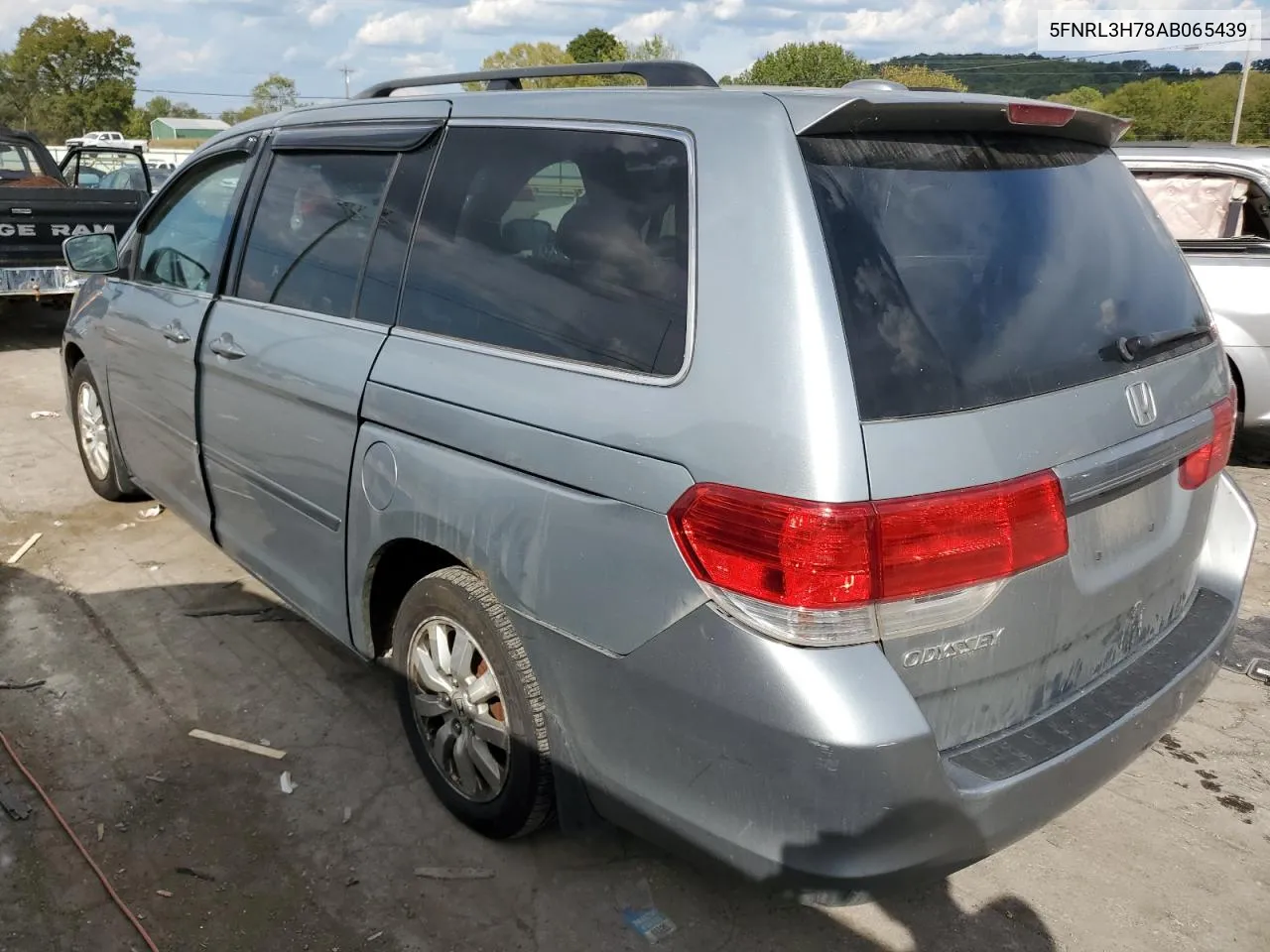 2010 Honda Odyssey Exl VIN: 5FNRL3H78AB065439 Lot: 70406474