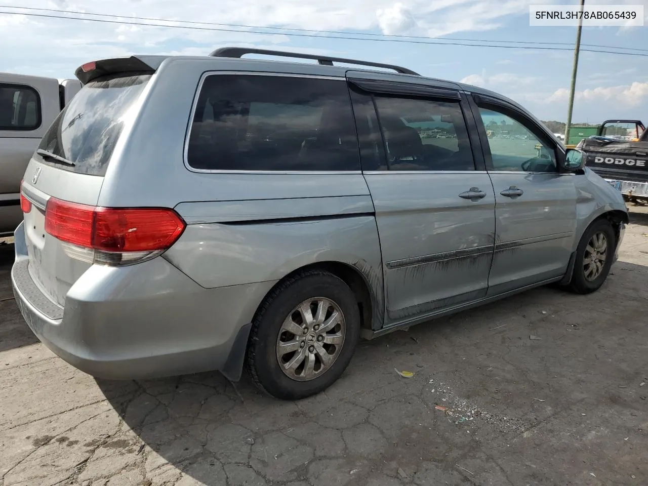 2010 Honda Odyssey Exl VIN: 5FNRL3H78AB065439 Lot: 70406474