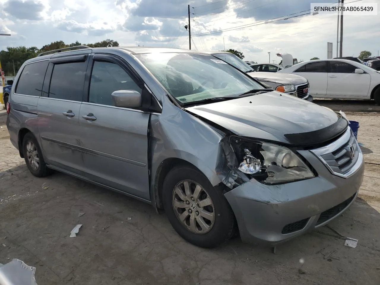 2010 Honda Odyssey Exl VIN: 5FNRL3H78AB065439 Lot: 70406474