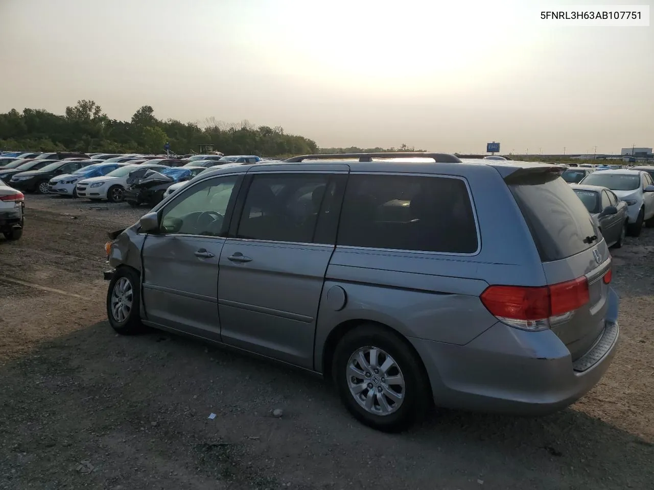 2010 Honda Odyssey Exl VIN: 5FNRL3H63AB107751 Lot: 70429174