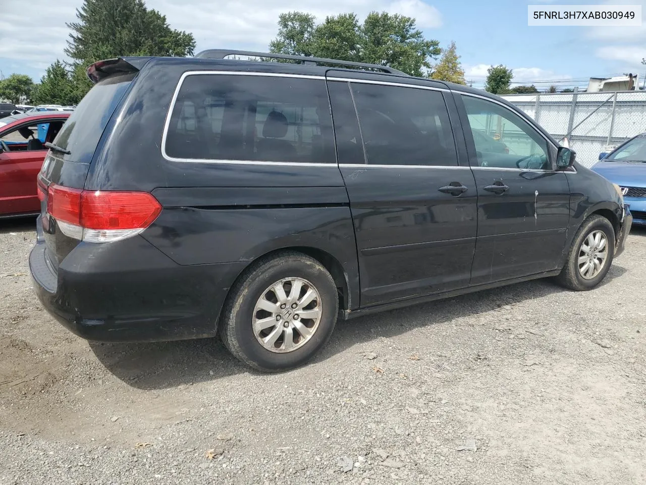 5FNRL3H7XAB030949 2010 Honda Odyssey Exl