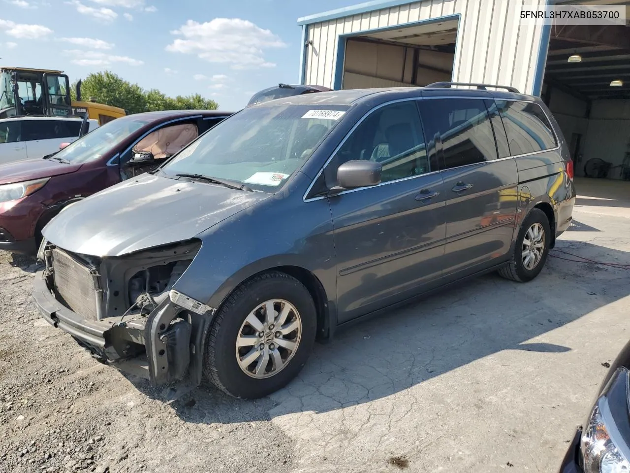 2010 Honda Odyssey Exl VIN: 5FNRL3H7XAB053700 Lot: 70768974