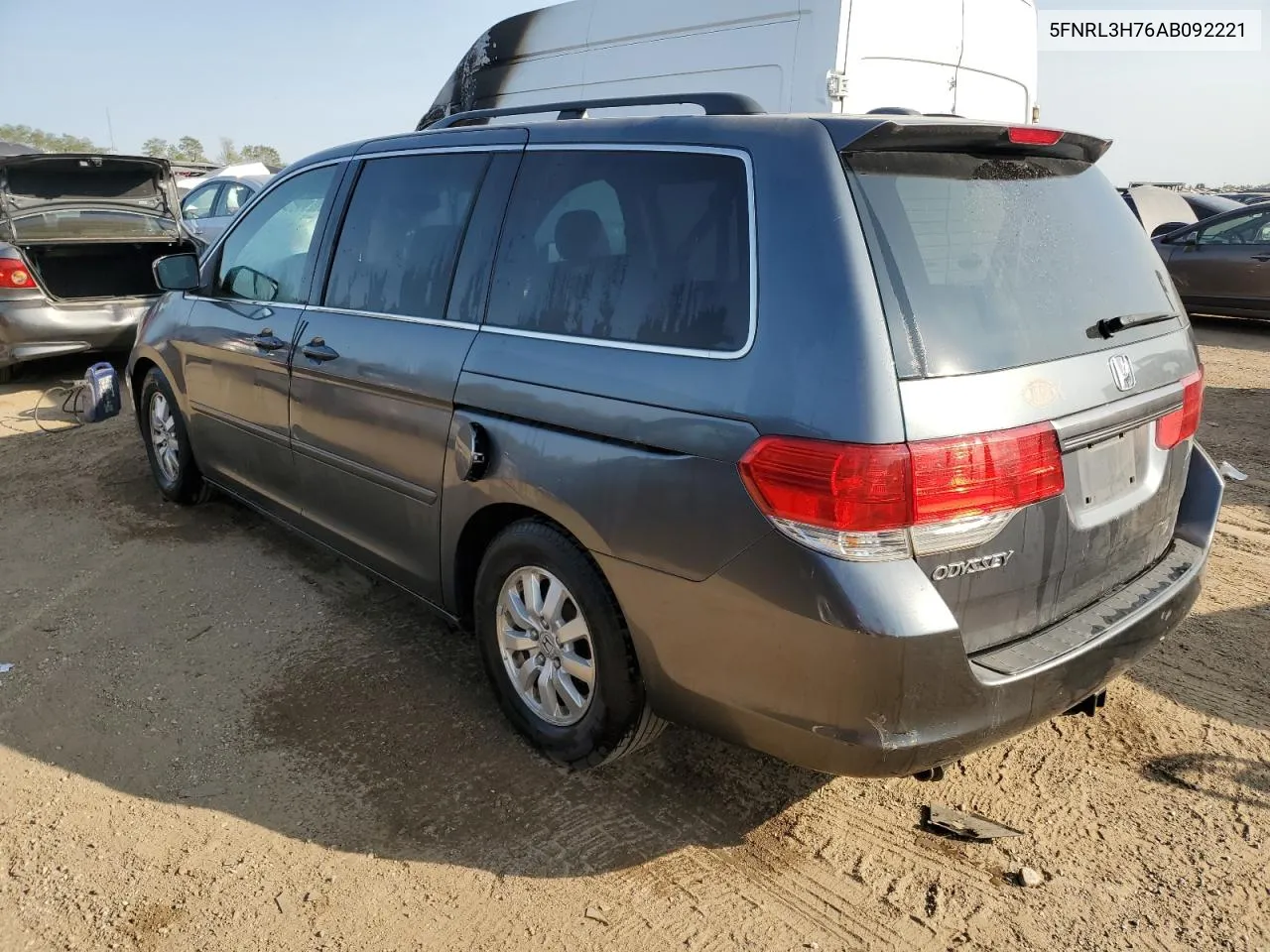 5FNRL3H76AB092221 2010 Honda Odyssey Exl