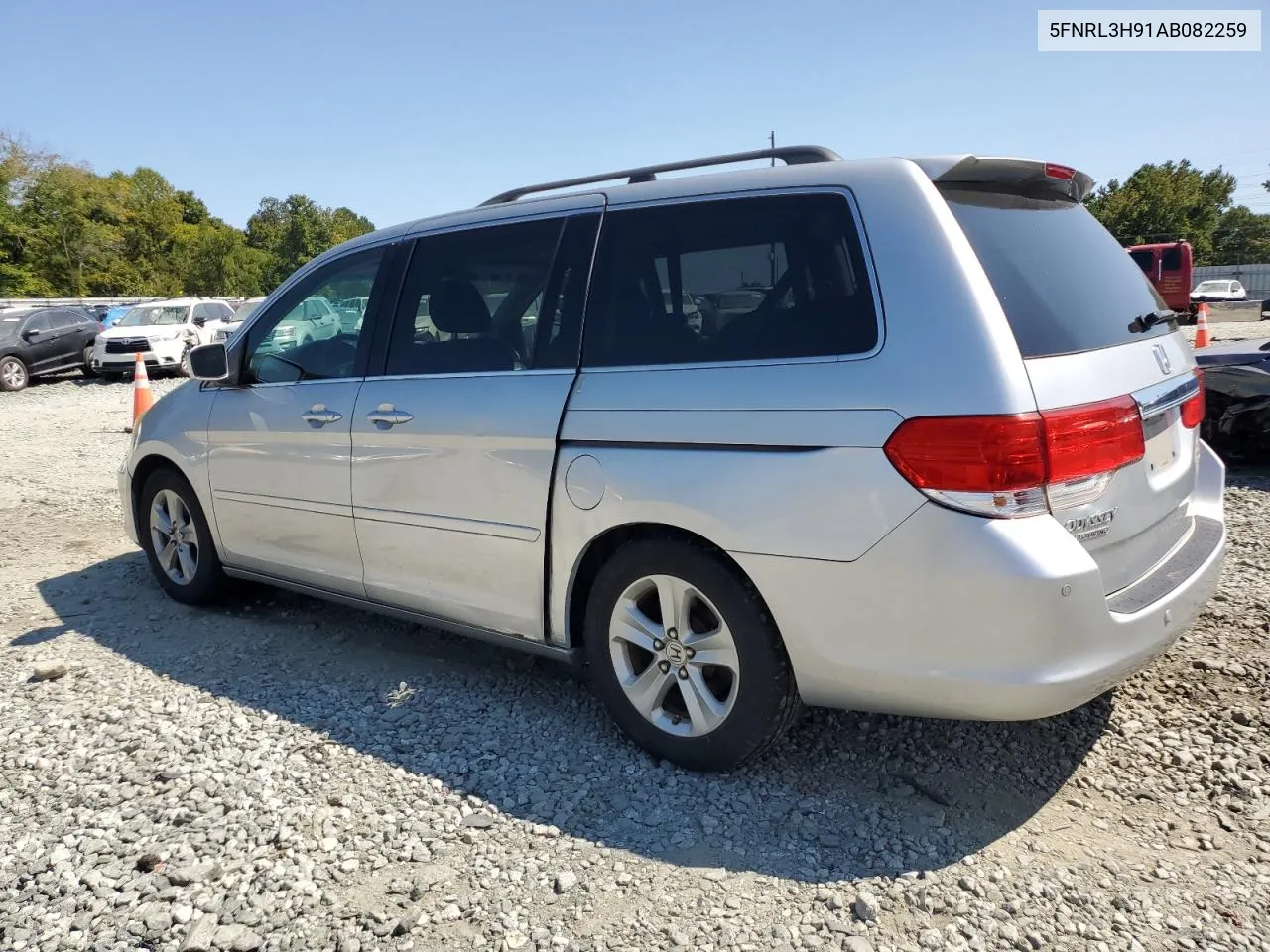 5FNRL3H91AB082259 2010 Honda Odyssey Touring