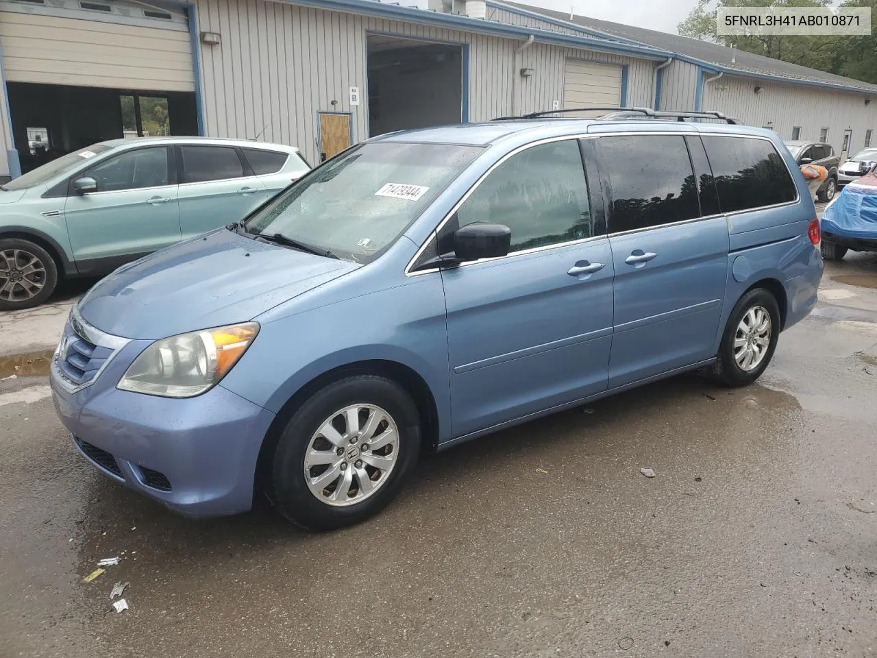 2010 Honda Odyssey Ex VIN: 5FNRL3H41AB010871 Lot: 71479344