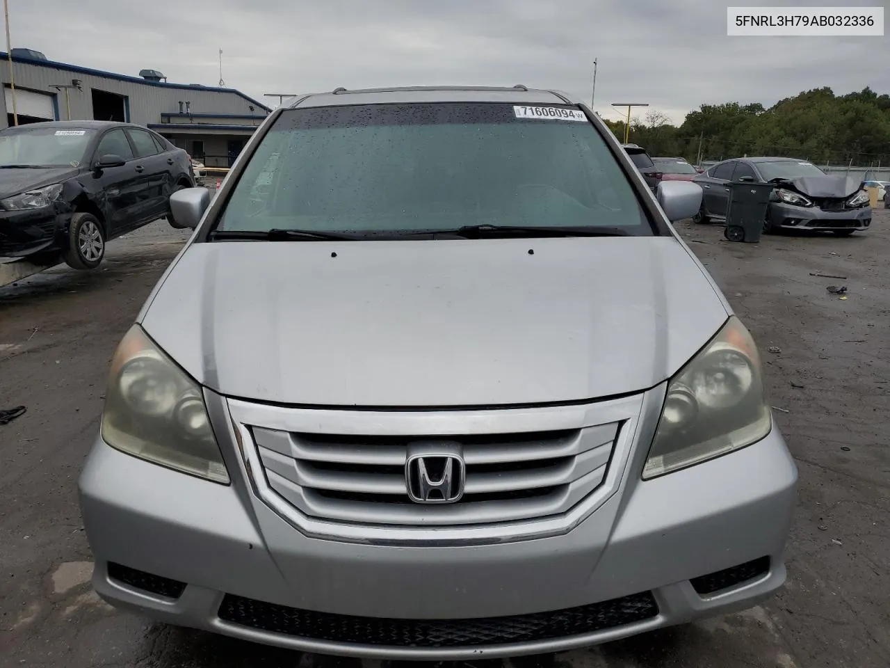 2010 Honda Odyssey Exl VIN: 5FNRL3H79AB032336 Lot: 71606094