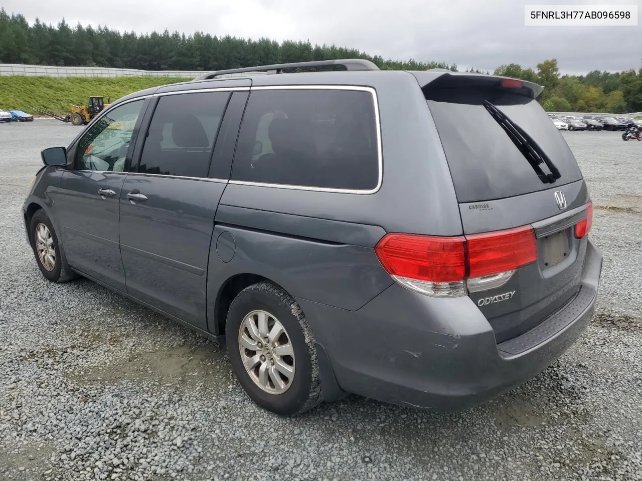 5FNRL3H77AB096598 2010 Honda Odyssey Exl