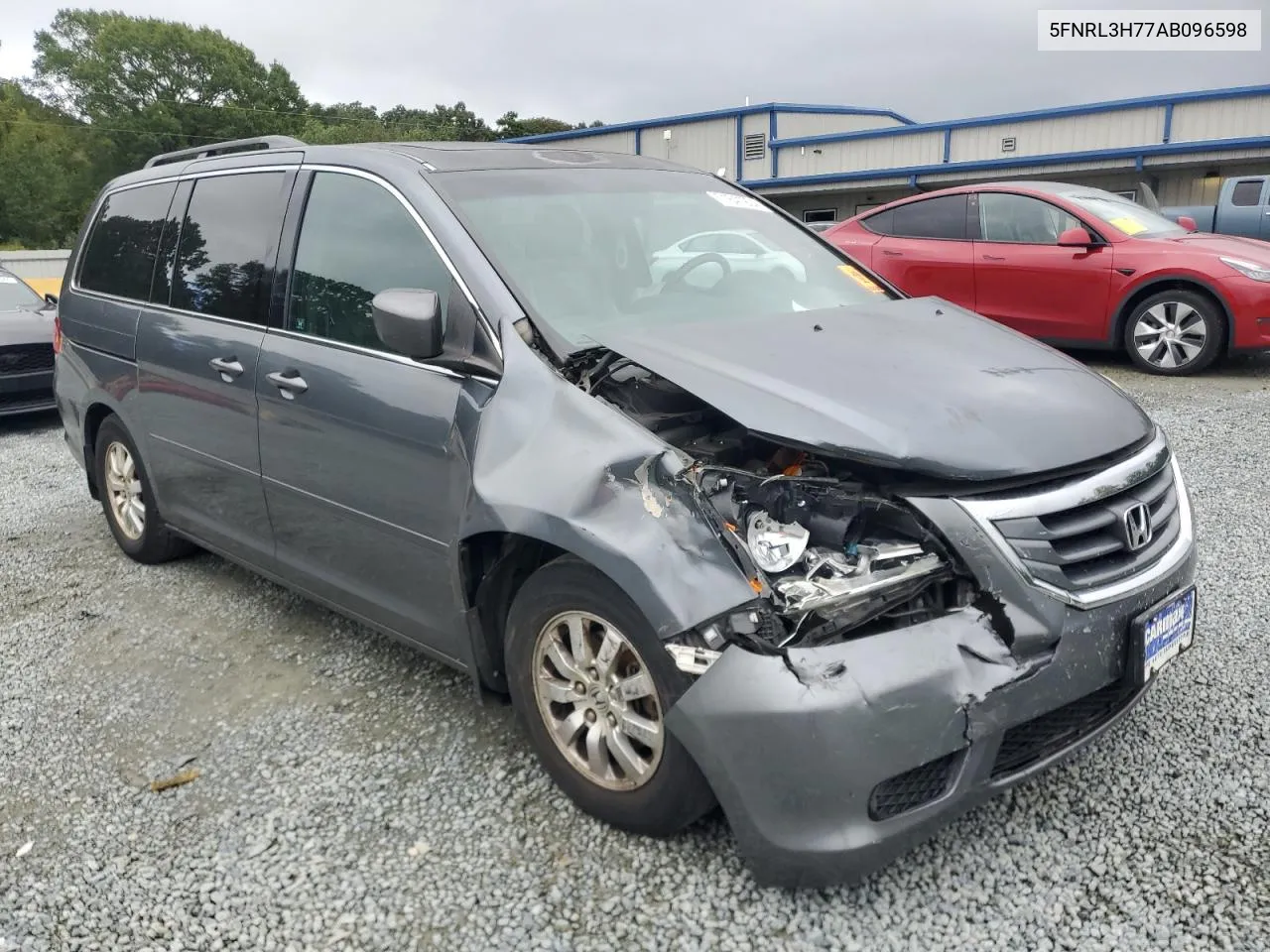 5FNRL3H77AB096598 2010 Honda Odyssey Exl