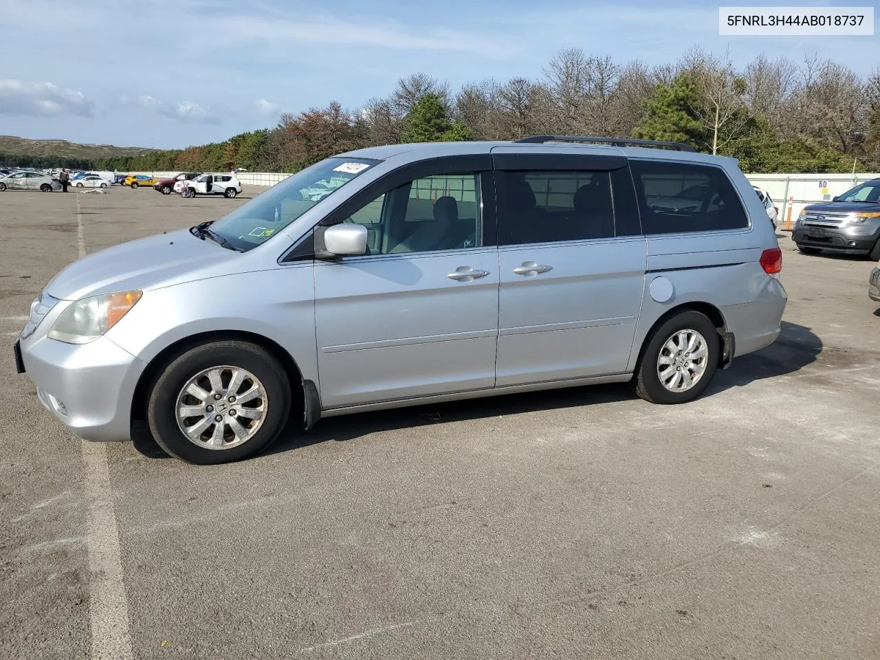 2010 Honda Odyssey Ex VIN: 5FNRL3H44AB018737 Lot: 71742214