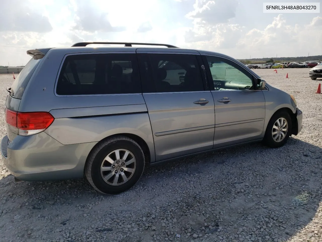 2010 Honda Odyssey Ex VIN: 5FNRL3H48AB043270 Lot: 71753684