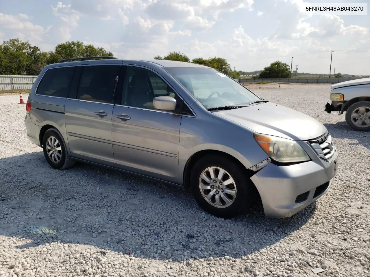 2010 Honda Odyssey Ex VIN: 5FNRL3H48AB043270 Lot: 71753684