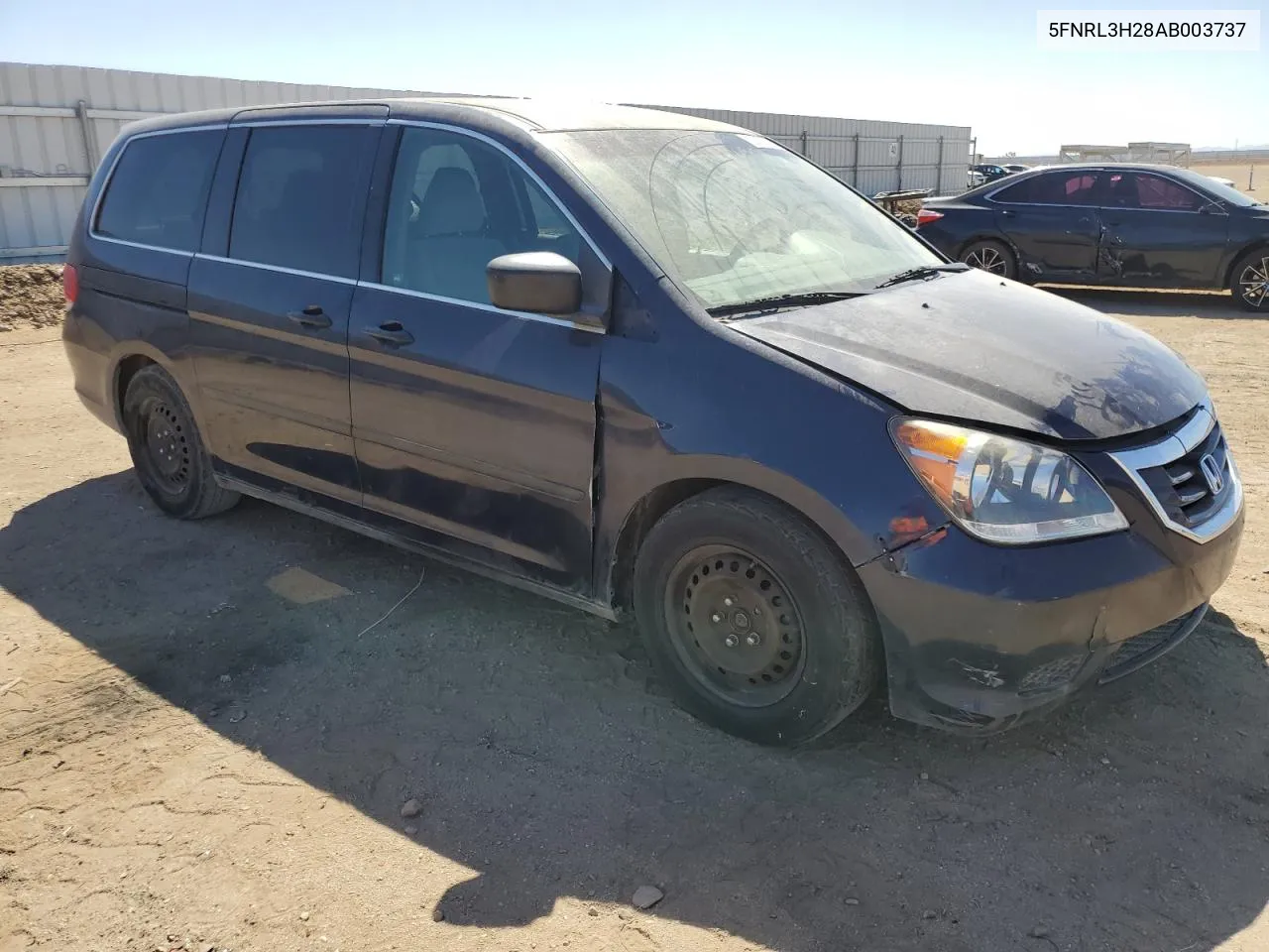 2010 Honda Odyssey Lx VIN: 5FNRL3H28AB003737 Lot: 72017244