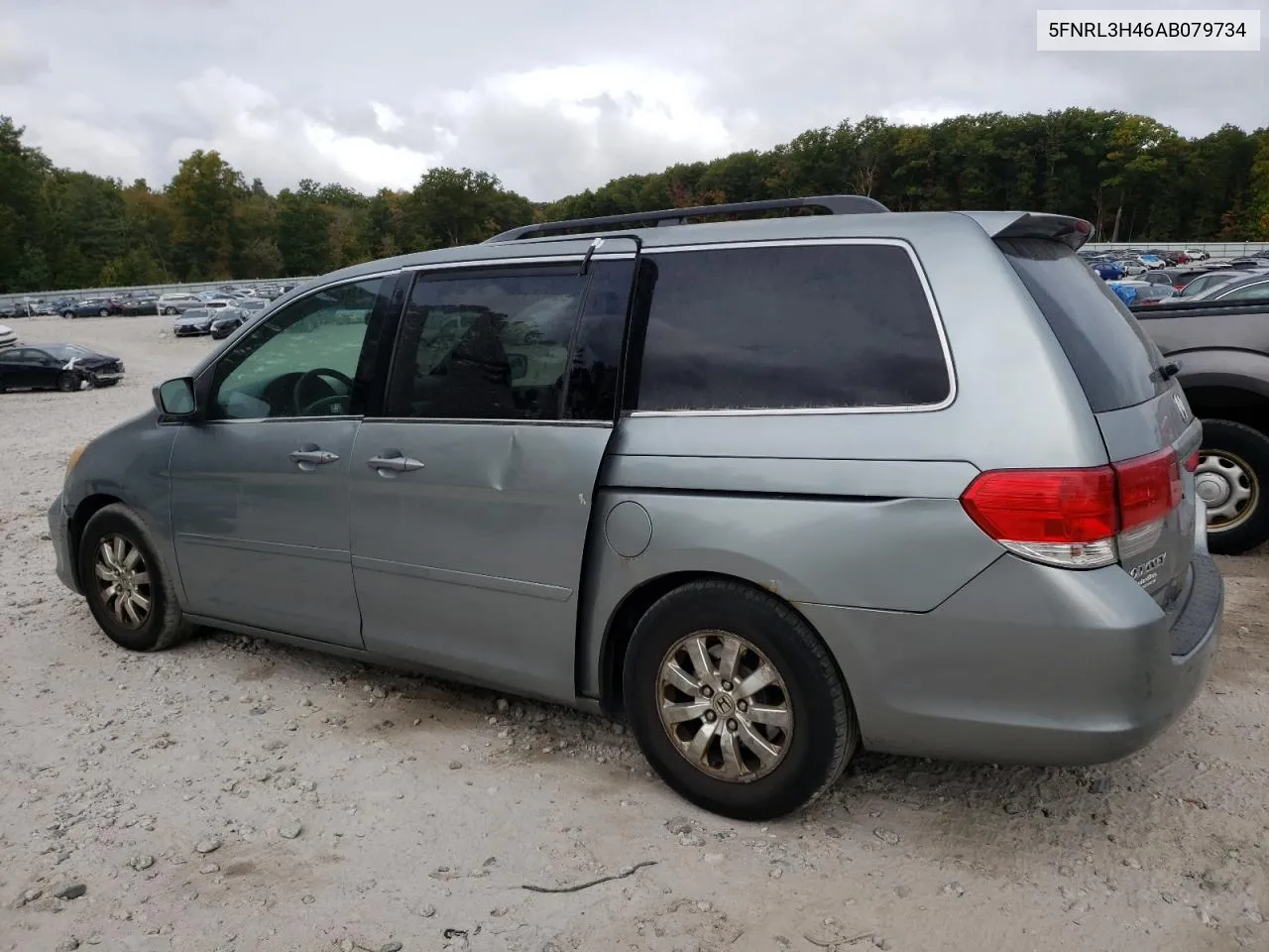 2010 Honda Odyssey Ex VIN: 5FNRL3H46AB079734 Lot: 72214524