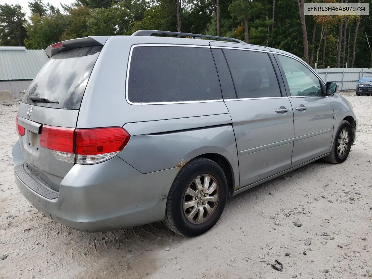 2010 Honda Odyssey Ex VIN: 5FNRL3H46AB079734 Lot: 72214524