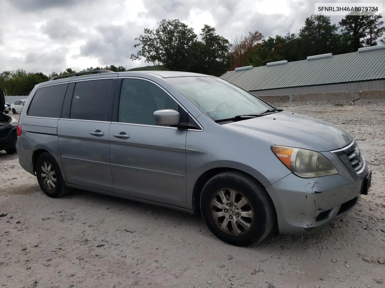 2010 Honda Odyssey Ex VIN: 5FNRL3H46AB079734 Lot: 72214524