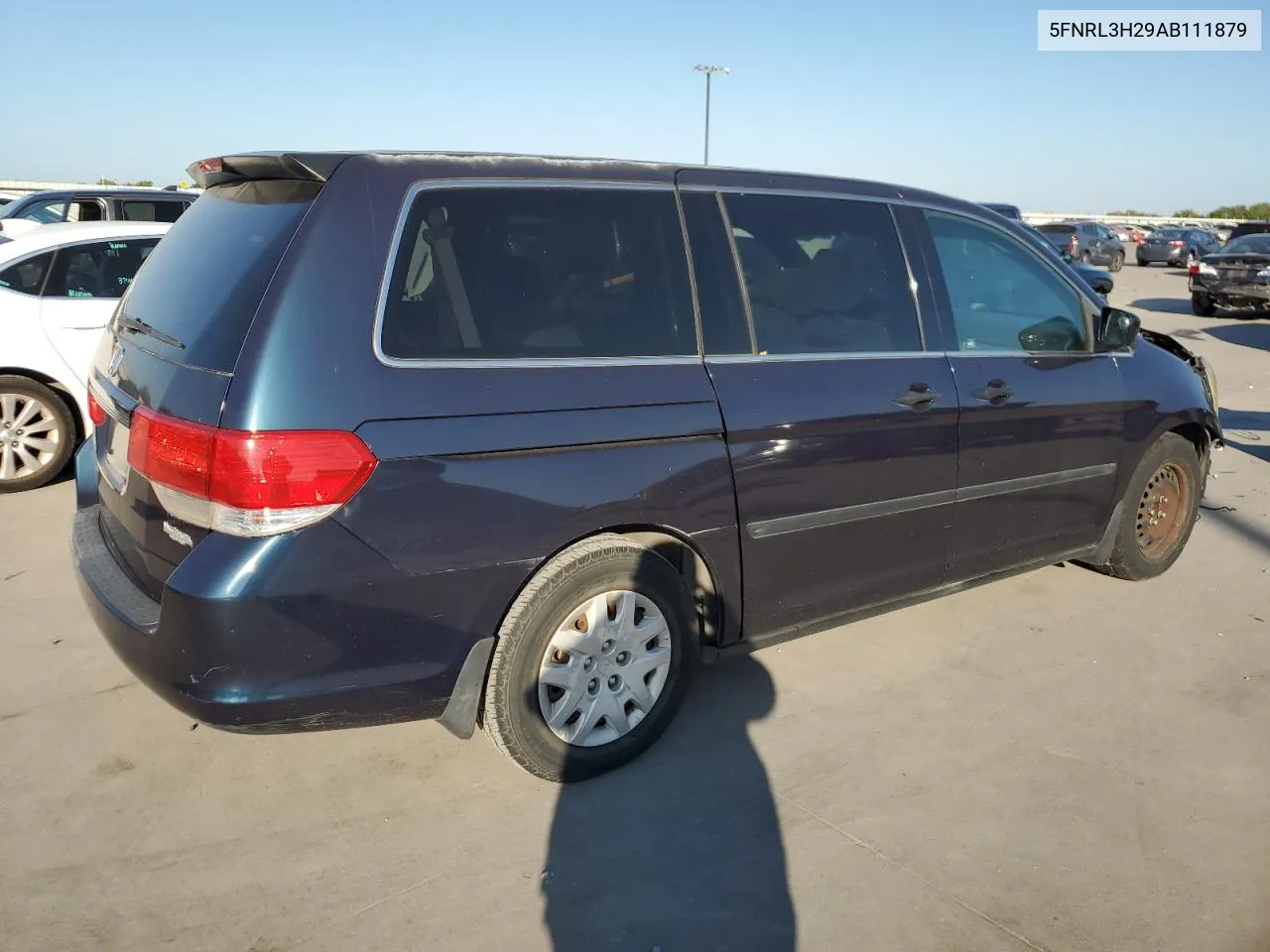 5FNRL3H29AB111879 2010 Honda Odyssey Lx