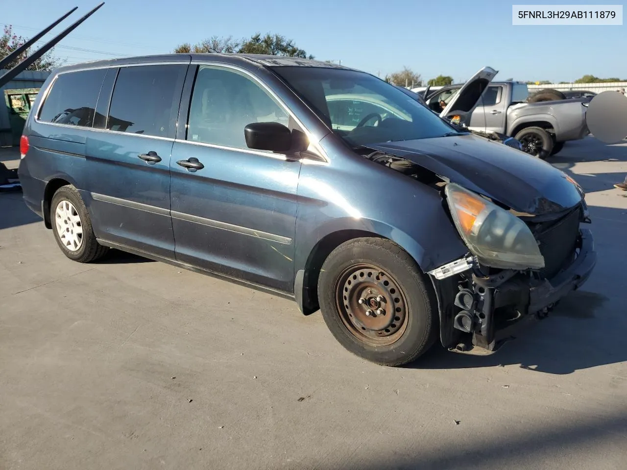 2010 Honda Odyssey Lx VIN: 5FNRL3H29AB111879 Lot: 72537644