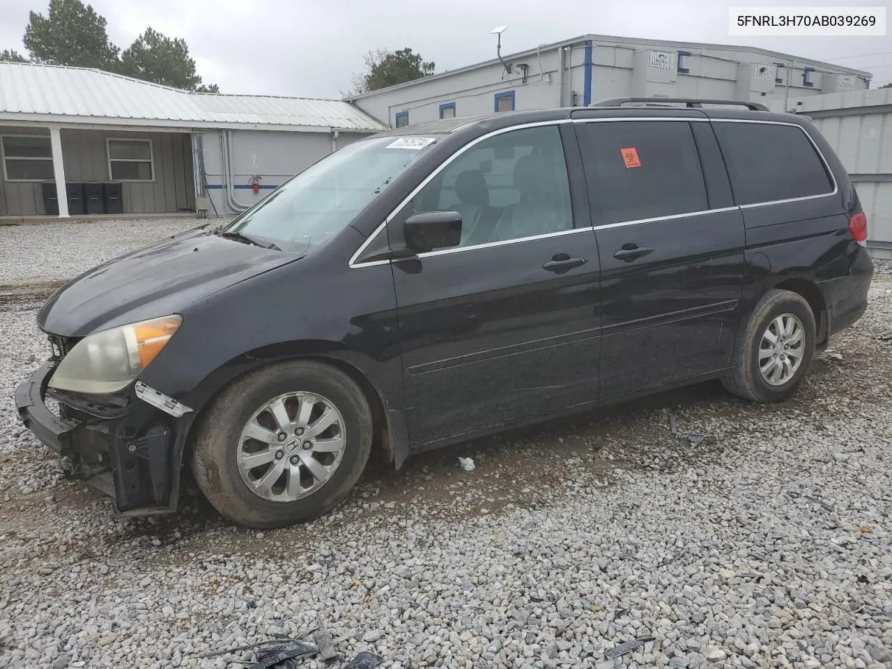 2010 Honda Odyssey Exl VIN: 5FNRL3H70AB039269 Lot: 72575734