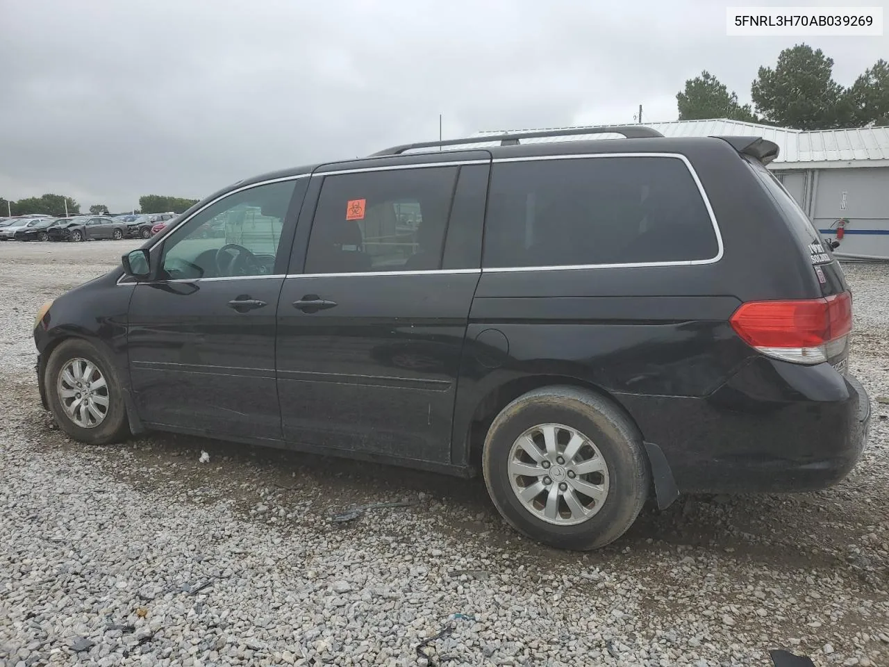 2010 Honda Odyssey Exl VIN: 5FNRL3H70AB039269 Lot: 72575734