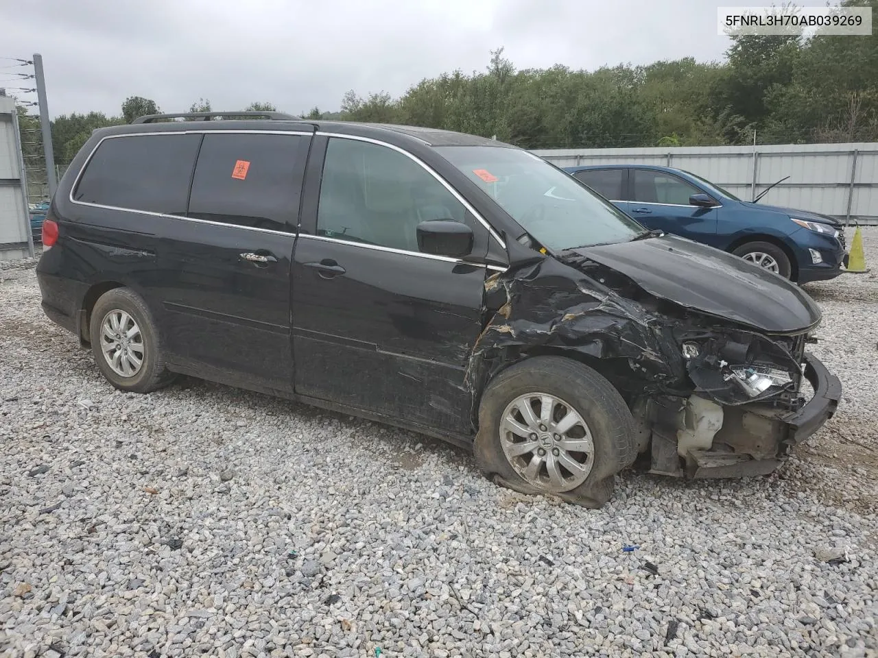 2010 Honda Odyssey Exl VIN: 5FNRL3H70AB039269 Lot: 72575734