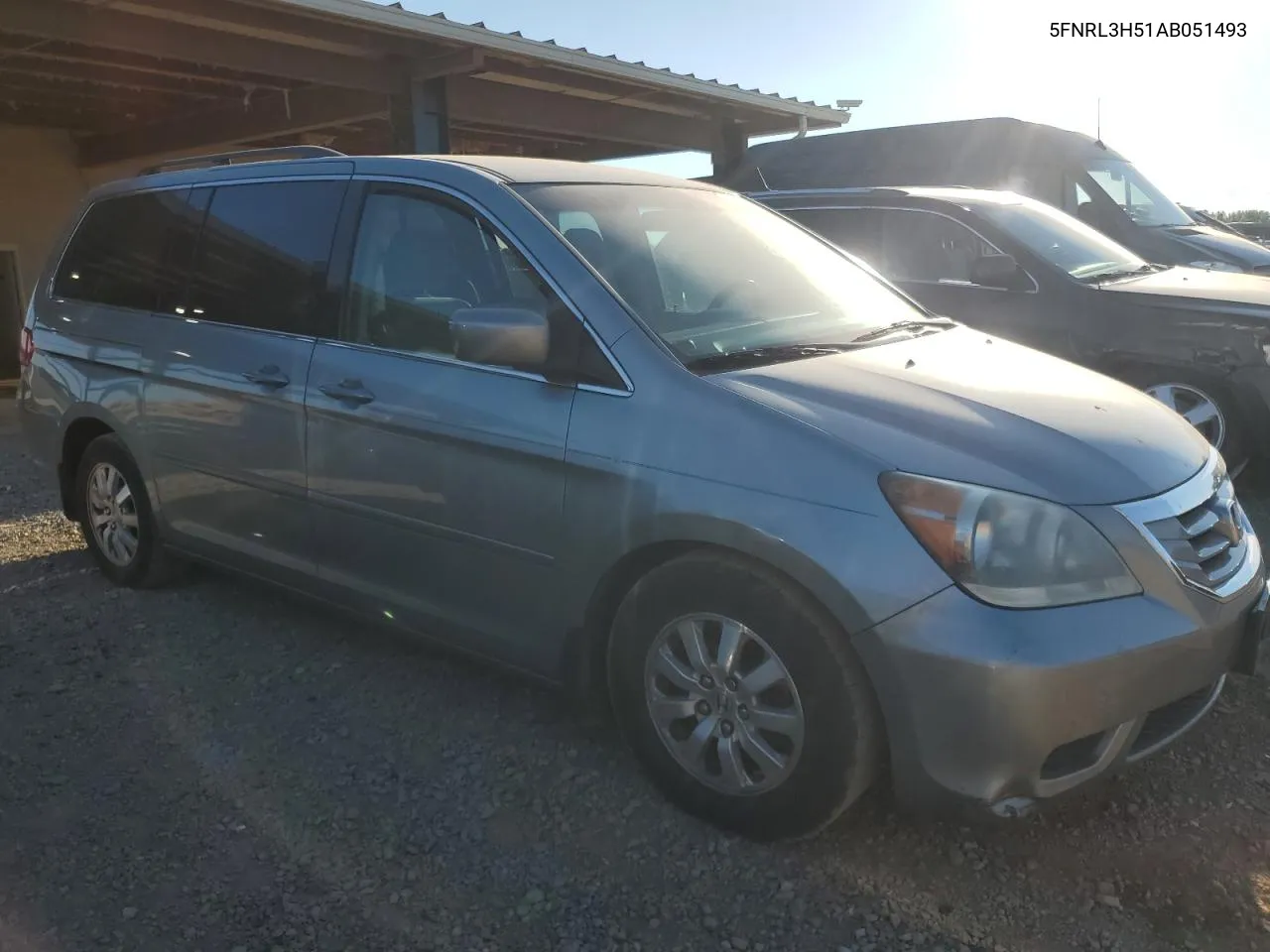 2010 Honda Odyssey Ex VIN: 5FNRL3H51AB051493 Lot: 72602564