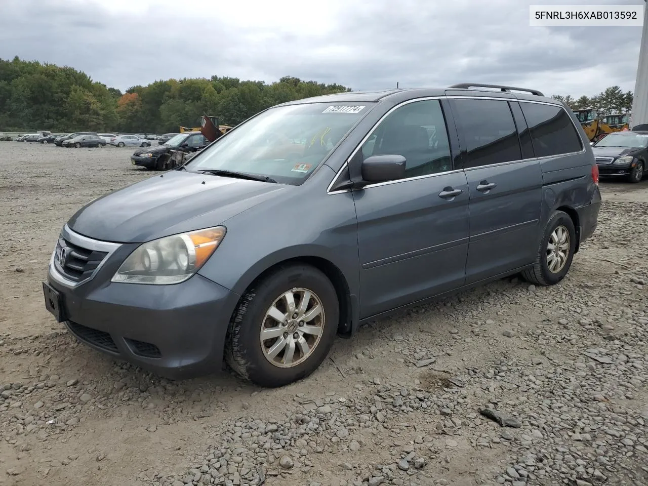 5FNRL3H6XAB013592 2010 Honda Odyssey Exl