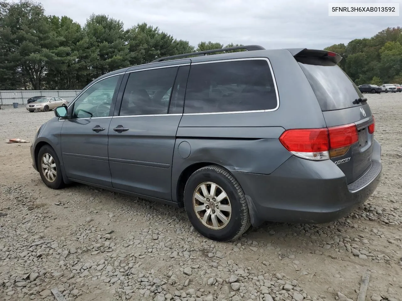 5FNRL3H6XAB013592 2010 Honda Odyssey Exl