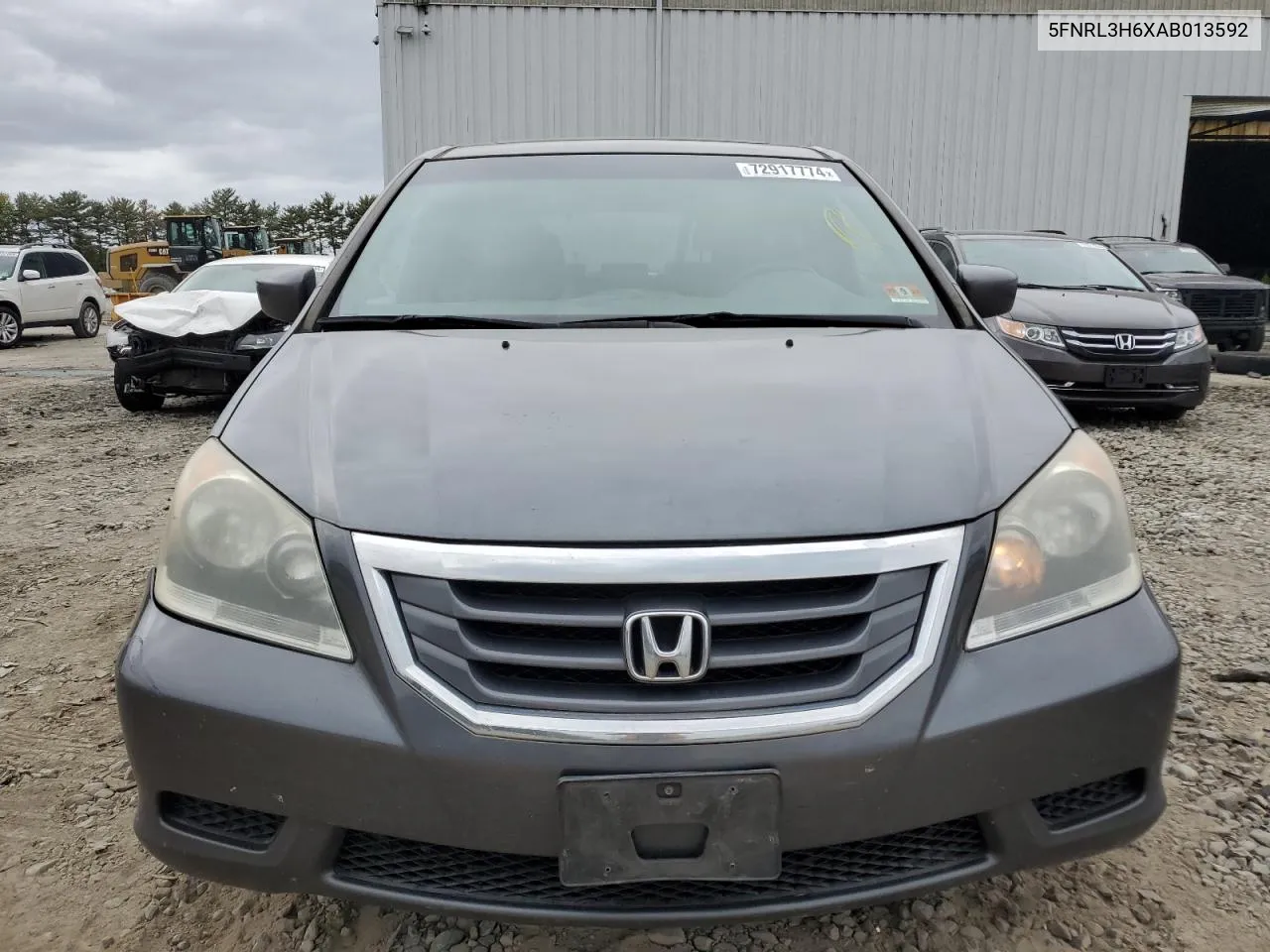 2010 Honda Odyssey Exl VIN: 5FNRL3H6XAB013592 Lot: 72917774