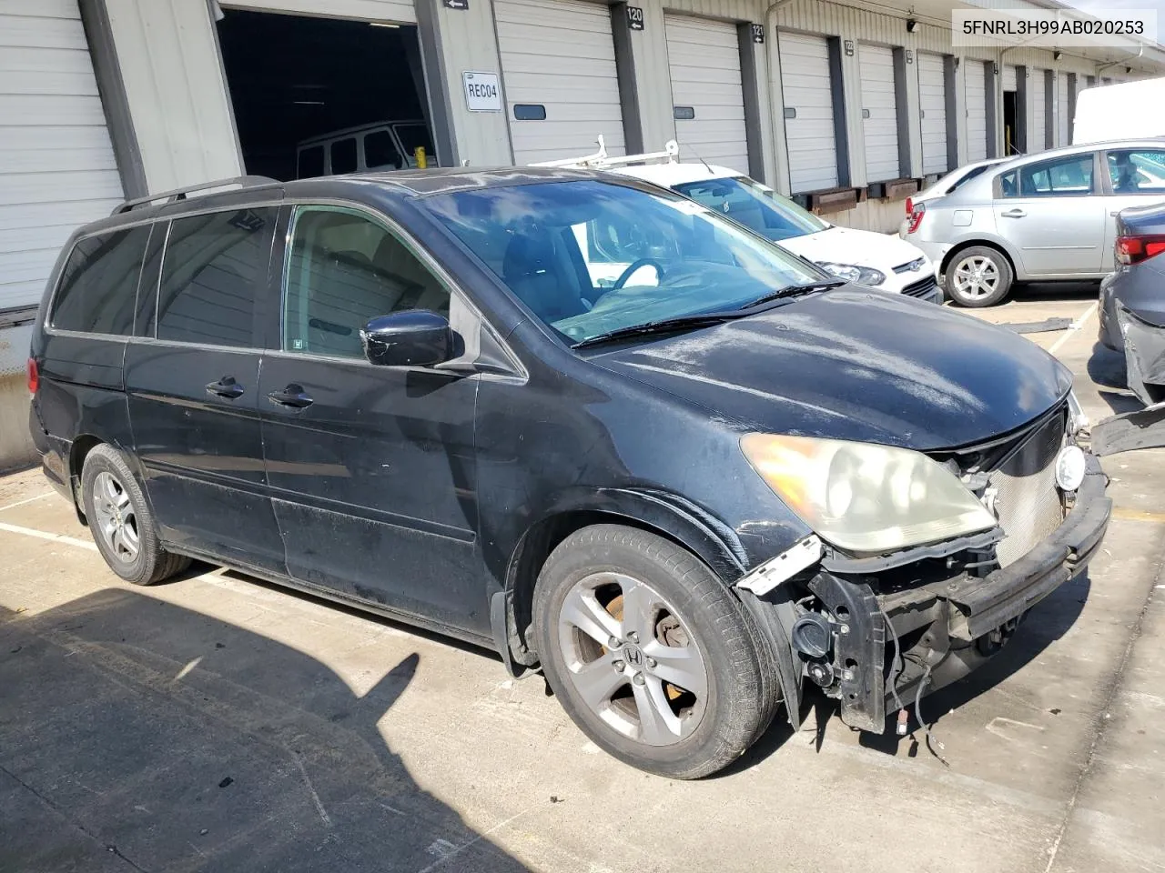 2010 Honda Odyssey Touring VIN: 5FNRL3H99AB020253 Lot: 73014614